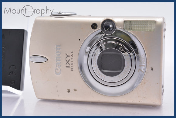 ★極上美品★ キヤノン Canon IXY DIGITAL 700 3x バッテリー付属 ★完動★同梱可 #mj5984