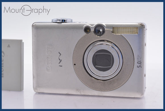 ★極上美品★ キヤノン Canon IXY DIGITAL 55 3x バッテリー付属 ★完動★同梱可 #mj5985