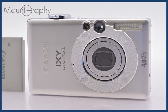 ★極上美品★ キヤノン Canon IXY DIGITAL 50 3x バッテリー付属 ★完動★同梱可 #mj5991