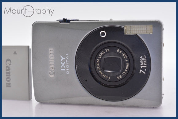 ★極上美品★ キヤノン Canon IXY DIGITAL 90 3x バッテリー付属 同梱可 #mj5993