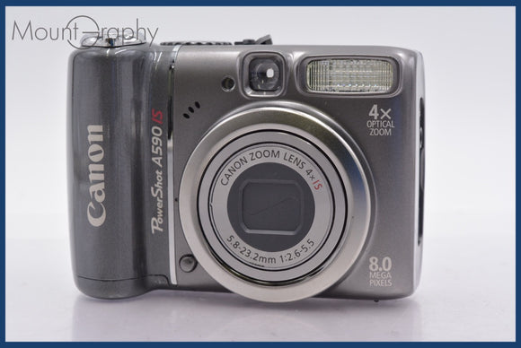 ★ジャンク特価★ キヤノン Canon PowerShot A590 IS 4x 単三電池仕様 同梱可 #mj6012