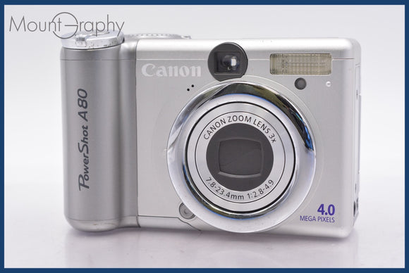 ★ジャンク特価★ キヤノン Canon PowerShot A80 3x 単三電池仕様 同梱可 #mj6013