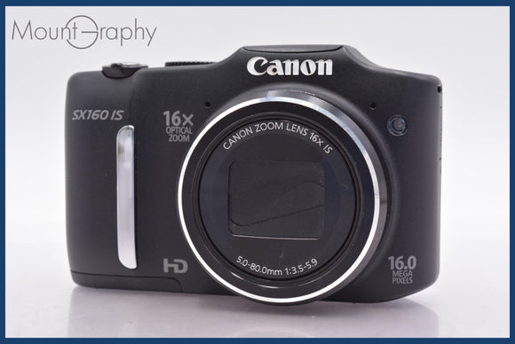 ★極上美品★ キヤノン Canon PowerShot SX160 IS 16x 単三電池仕様 ★完動★同梱可 #mj6015