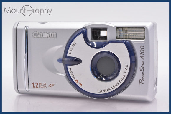 ★極上美品★ キヤノン Canon PowerShot A100 3.2x 単三電池仕様 ★完動★同梱可 #mj6027