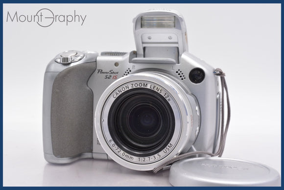 ★極上美品★ キヤノン Canon PowerShot S2 IS 12x 単三電池仕様 前キャップ付 ★完動★同梱可 #mj6030