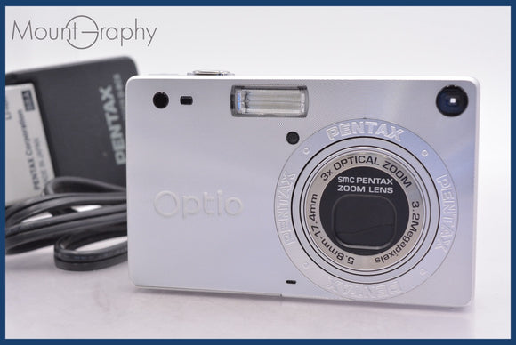 ★ジャンク特価★ ペンタックス PENTAX Optio S 3x バッテリー、充電器付属 同梱可 #mj6037