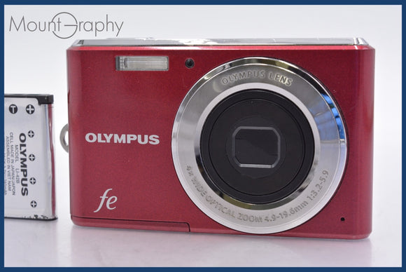 ★実用美品★ オリンパス Olympus FE-4050 4x バッテリー付属 ★完動★同梱可 #mj6051