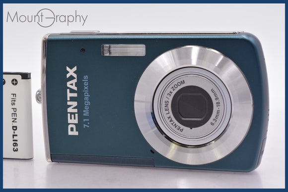 ★極上美品★ ペンタックス PENTAX Optio M30 3x バッテリー付属 ★完動★同梱可 #mj6055