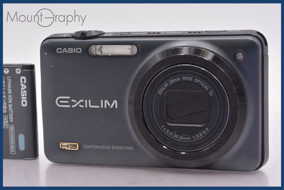 ★ジャンク特価★ カシオ CASIO EXILIM EX-ZR10 7x バッテリー付属 同梱可 #mj6056