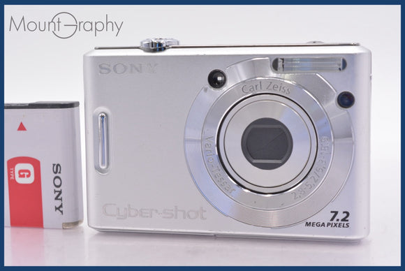 ★極上美品★ ソニー SONY Cyber-shot DSC-W35 3x バッテリー付属 ★完動★同梱可 #mj6065