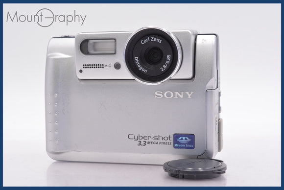 ★ジャンク特価★ ソニー SONY Cyber-shot DSC-F55V 3x バッテリー付属 同梱可 #mj6070