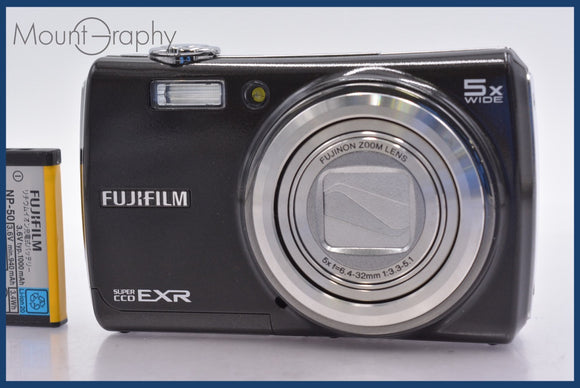 ★極上美品★ 富士フィルム FUJIFILM FinePix F200EXR 5x バッテリー付属 ★完動★同梱可 #mj6079