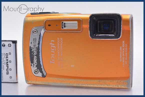 ★実用美品★ オリンパス Olympus TOUGH TG-310 3.6x バッテリー付属 ★完動★同梱可 #mj6088