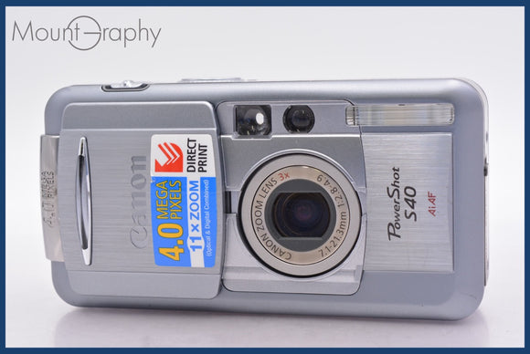 ★良品★ キヤノン Canon PowerShot S40 3x 同梱可 #mj6123