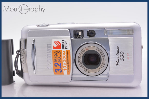 ★特別特価★ キヤノン Canon PowerShot S30 3x バッテリー付属 同梱可 #mj6124