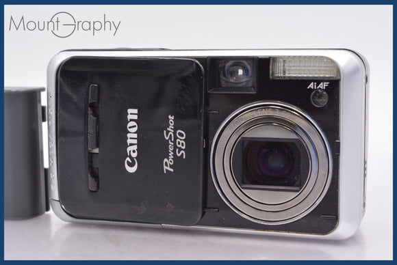 ★特別特価★ キヤノン Canon PowerShot S80 3.6x バッテリー付属 ★完動★同梱可 #mj6142