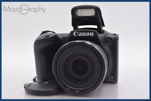 ★極上美品★ キヤノン Canon PowerShot SX420 IS 42x 前キャップ付 ★完動★同梱可 #mj6143