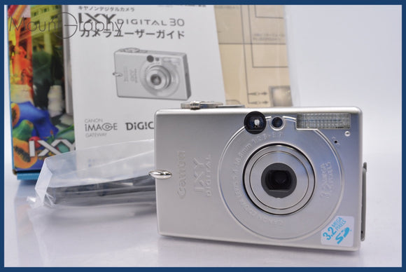 ★ジャンク特価★ キヤノン Canon IXY DIGITAL 30 2x 元箱、バッテリー、充電器、取扱説明書付属 同梱可 #mj6146