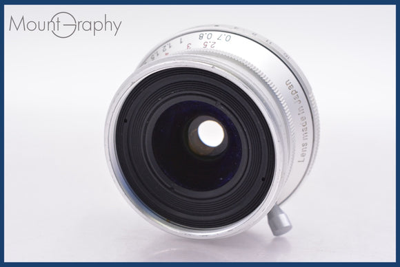 ★良品★ フォクトレンダー Voigtlander Snapshot-Skopar 25mm F4 ★完動★同梱可 #mj6155