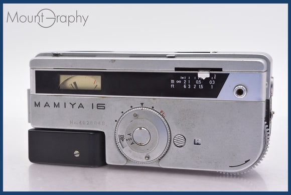 ★ジャンク特価★ マミヤ Mamiya-16 Automatic Mamiya-Sekor 25mm F2.8 同梱可 #mj6164