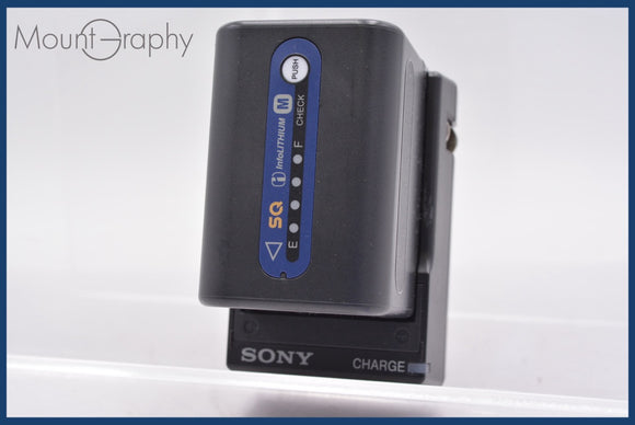 ★極上美品★ ソニー SONY BC-TRM+ SONY NP-QM71D ★完動★同梱可 #mj6170