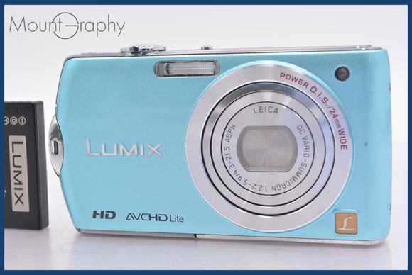 ★実用美品★ パナソニック Panasonic LUMIX DMC-FX70 バッテリー付属 ★完動★同梱可 #mj6186