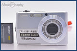★極上美品★ カシオ CASIO EXILIM EX-Z500 3x バッテリー付属 ★完動★同梱可 #mj6194