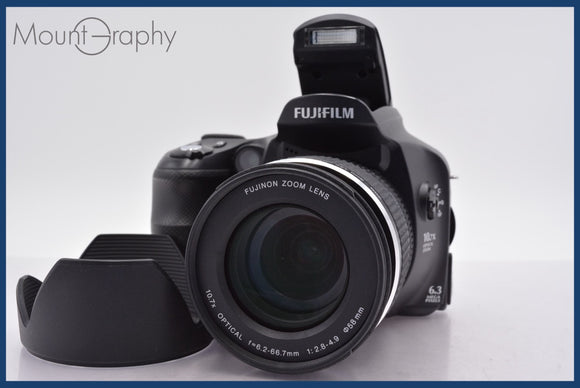 ★極上美品★ 富士フィルム FUJIFILM FinePix S6000fd 10.7x 単三電池仕様 フード付属 ★完動★同梱可 #mj6217
