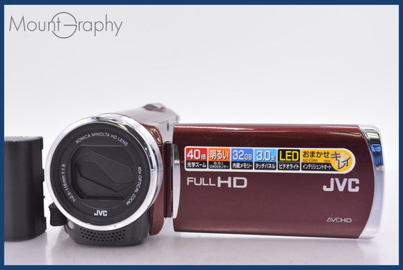 ★極上美品★ ケンウッド JVC GZ-E265 40x バッテリー付属 ★完動★同梱可 #mj6221