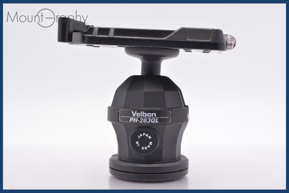 ★極上美品★ ベルボン Velbon PH-263QL ★完動★同梱可 #mj6223