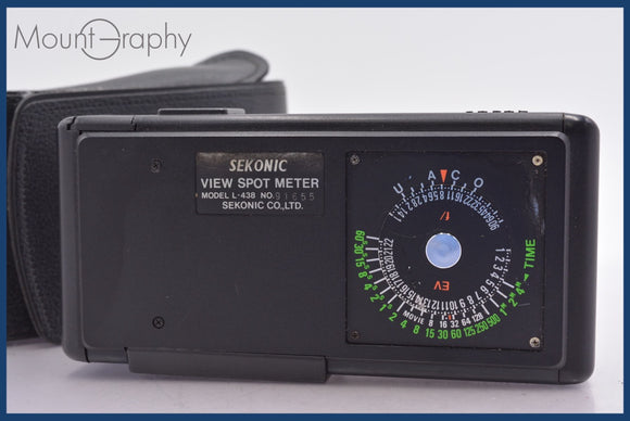 ★ジャンク特価★ セコニック SEKONIC VIEW SPOT METER ソフトケース付属 同梱可 #mj6238
