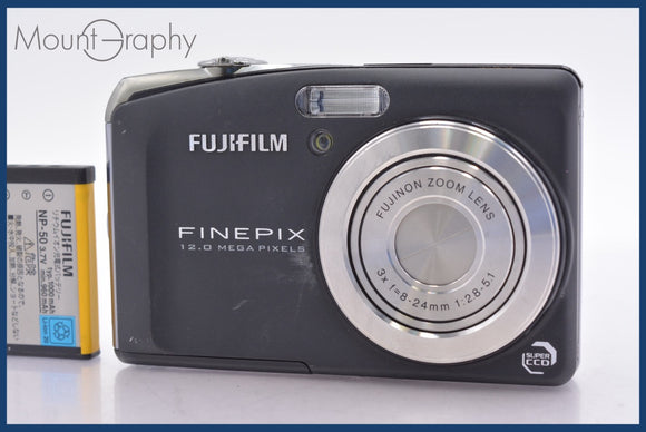★極上美品★ 富士フィルム FUJIFILM FinePix F50fd 3x バッテリー付属 ★完動★同梱可 #mj6256