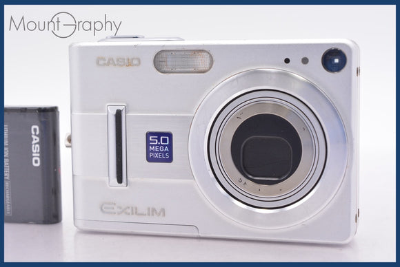 ★極上美品★ カシオ CASIO EXILIM EX-Z55 3x バッテリー付属 ★完動★同梱可 #mj6257