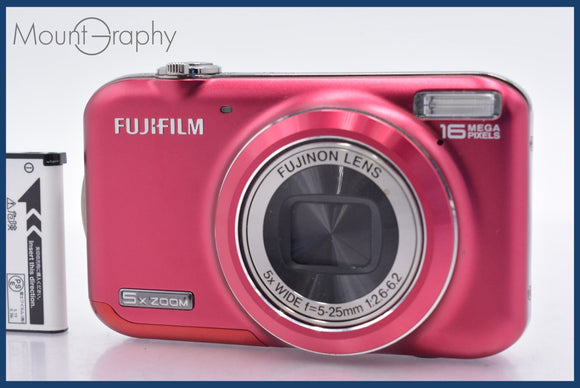 ★実用美品★ 富士フィルム FUJIFILM FinePix JX400 5x バッテリー付属 ★完動★同梱可 #mj6260