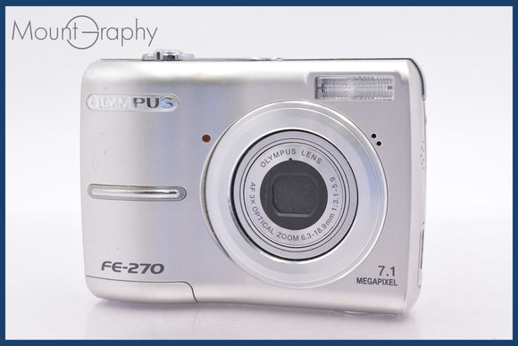 ★良品★ オリンパス Olympus FE-270 3x 単三電池仕様 ★完動★同梱可 #mj6273