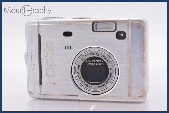 ★ジャンク特価★ ペンタックス PENTAX Optio S40 3x 単三電池仕様 同梱可 #mj6274