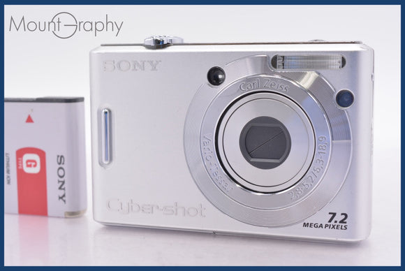★極上美品★ ソニー SONY Cyber-shot DSC-W35 3x バッテリー付属 ★完動★同梱可 #mj6279