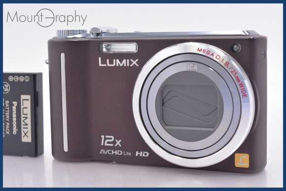 ★極上美品★ パナソニック Panasonic LUMIX DMC-TZ7 12x バッテリー付属 ★完動★同梱可 #mj6287