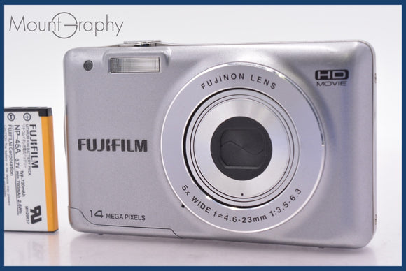 ★極上美品★ 富士フィルム FUJIFILM FinePix JX500 5x バッテリー付属 ★完動★同梱可 #mj6289
