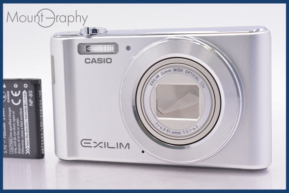 ★極上美品★ カシオ CASIO EXILIM EX-ZS240 12x バッテリー付属 ★完動★同梱可 #mj6292