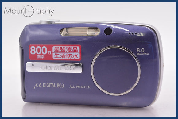 ★極上美品★ オリンパス Olympus μ DIGITAL 800 同梱可 #mj6300