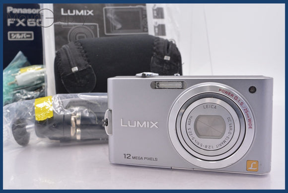★極上美品★ パナソニック Panasonic LUMIX DMC-FX60 5x 元箱、ミニ三脚、取扱説明書付属 同梱可 #mj6308