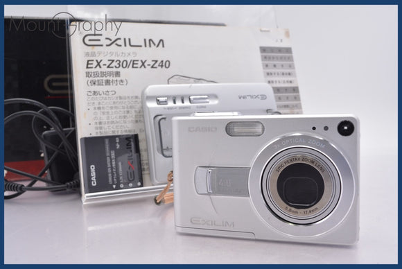 ★特別特価★ カシオ CASIO EXILIM EX-Z40 3x 元箱、バッテリー、取扱説明書付属 同梱可 #mj6310