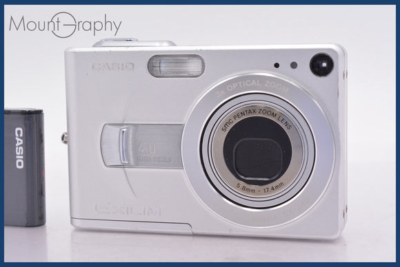 ★極上美品★ カシオ CASIO EXILIM EX-Z40 3x バッテリー付属 ★完動★同梱可 #mj6316