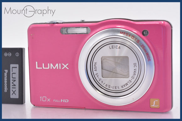 ★極上美品★ パナソニック Panasonic LUMIX DMC-SZ7 10x バッテリー付属 ★完動★同梱可 #mj6321