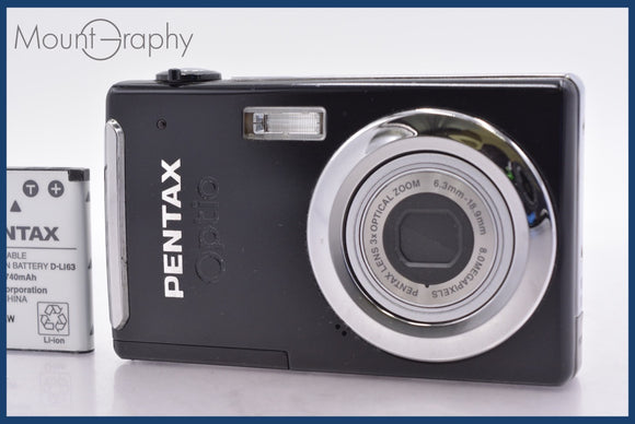 ★ジャンク特価★ ペンタックス PENTAX Optio V10 3x バッテリー付属 同梱可 #mj6322