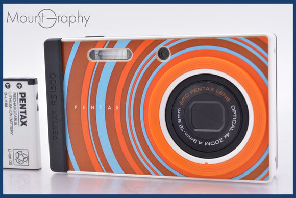 ★極上美品★ ペンタックス PENTAX Optio RS1500 4x バッテリー付属 ★完動★同梱可 #mj6323