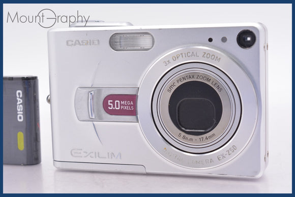 ★極上美品★ カシオ CASIO EXILIM EX-Z50 3x バッテリー付属 ★完動★同梱可 #mj6328