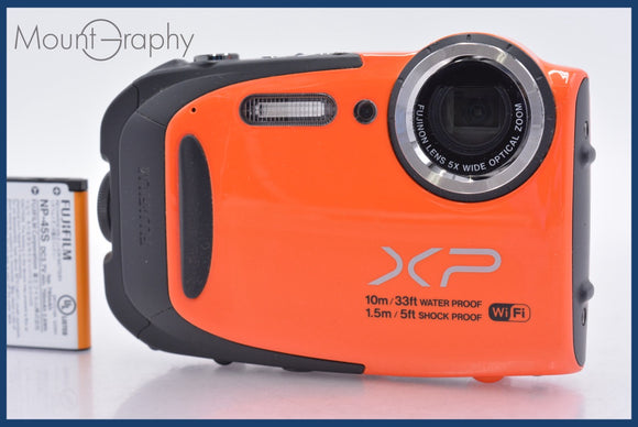 ★極上美品★ 富士フィルム FUJIFILM FinePix XP70 5x バッテリー付属 ★完動★同梱可 #mj6337