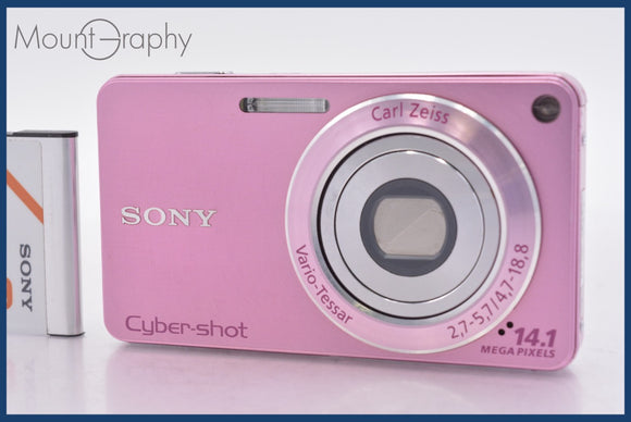 ★実用美品★ ソニー SONY Cyber-shot DSC-W350 4x バッテリー付属 同梱可 #mj6364